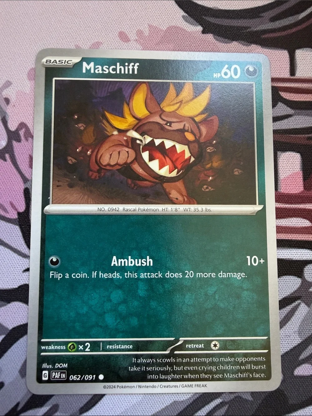 😈 Mischievous Pokémon Card Lot | Nickit Absol Grimer Maschiff ✨5/$25✨